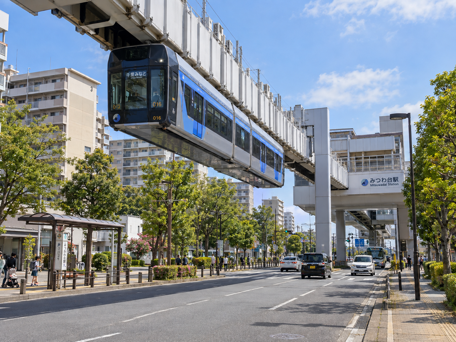 高台に位置する千葉市若葉区源町の住まい
